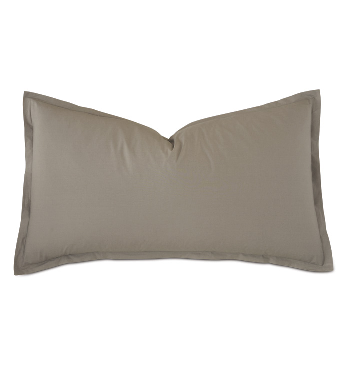 Vail Percale King Sham In Fawn