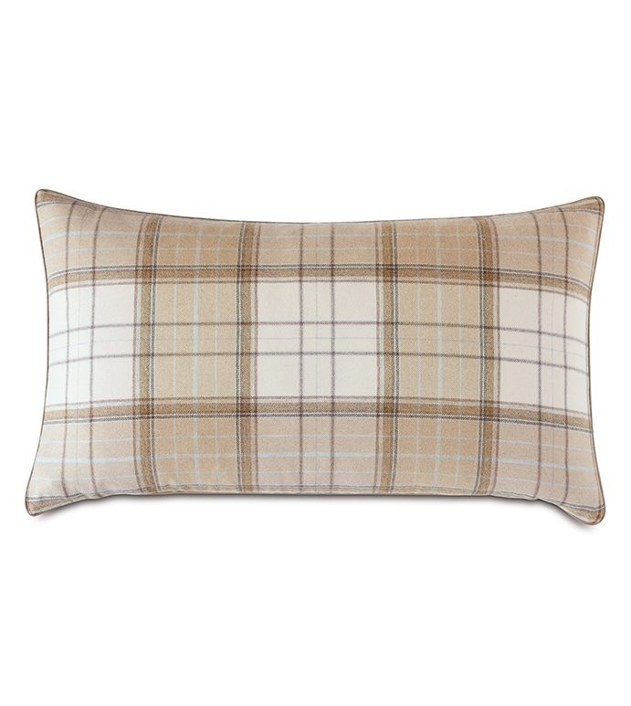 Aldrich Plaid King Sham