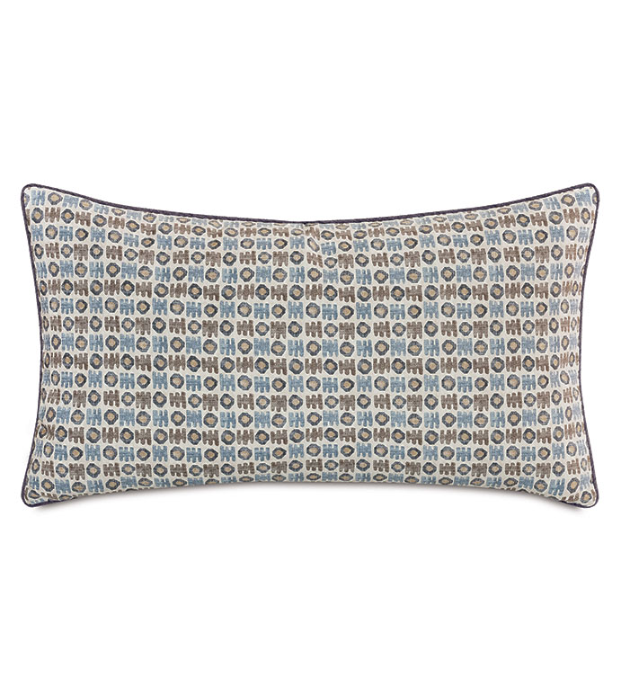 KANE GEOMETRIC KING SHAM