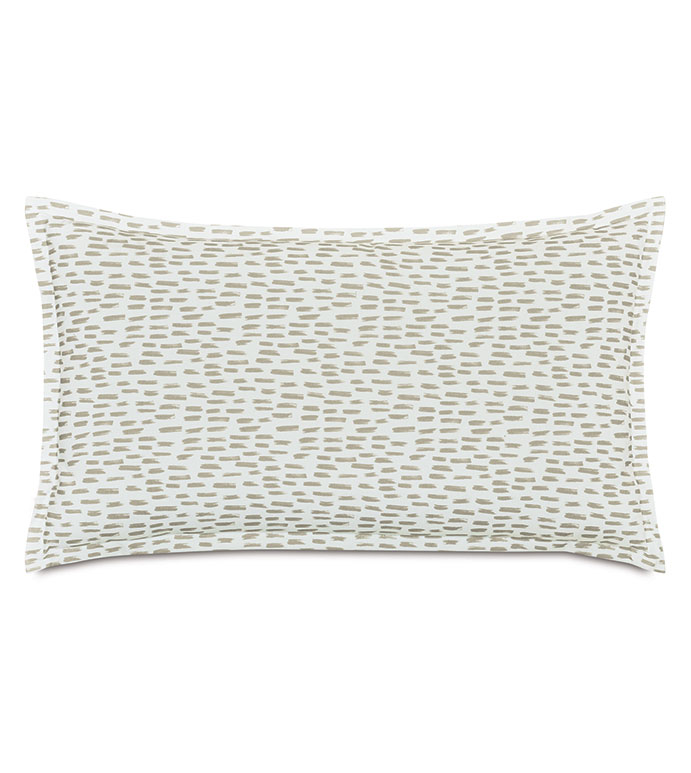 EVELINA BRUSHSTROKE KING SHAM