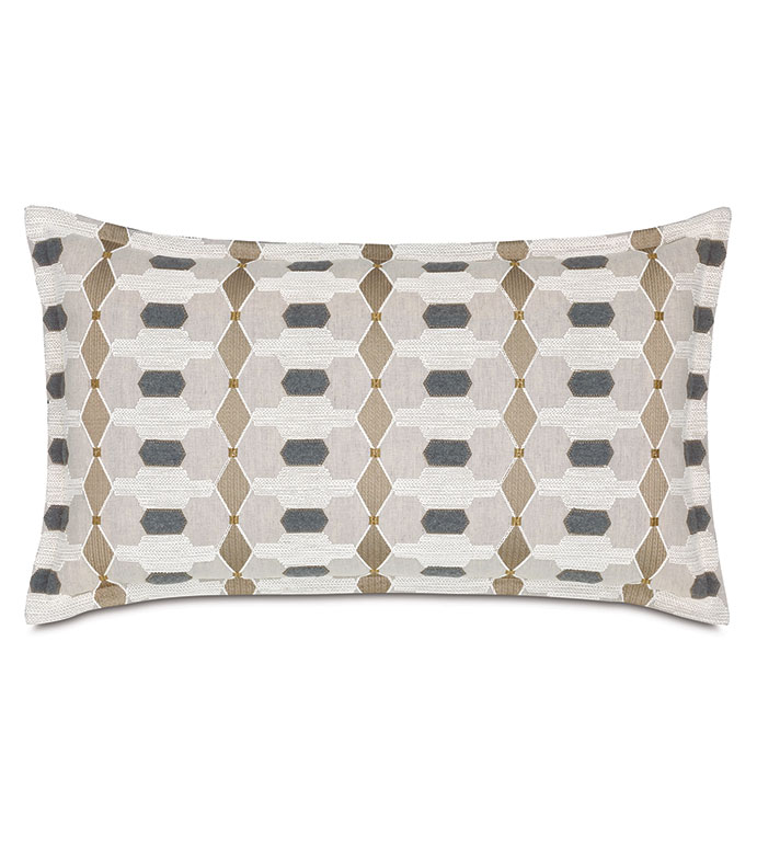 LEVI EMBROIDERED KING SHAM