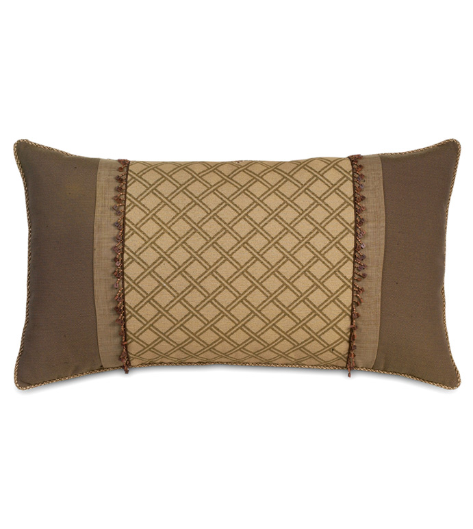 Maori Olive Insert King Sham