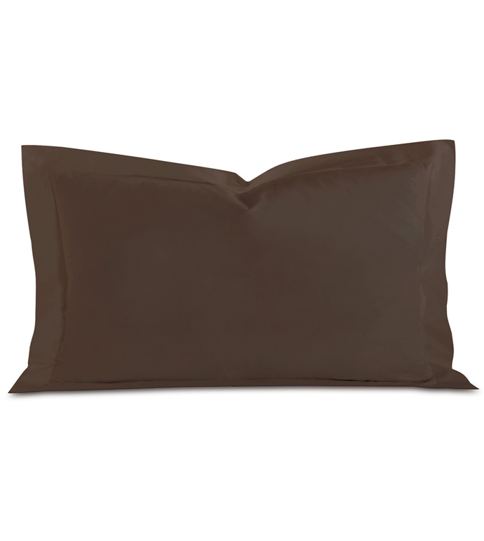 Fresco Luxe Walnut King Sham