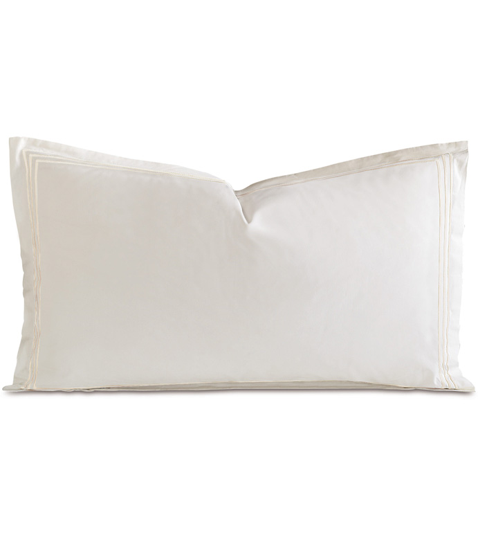 Tessa Ivory/Creme King Sham