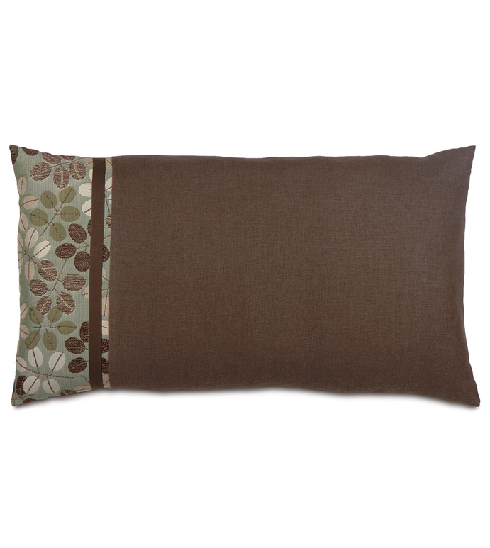 Leon Chestnut King Sham Left