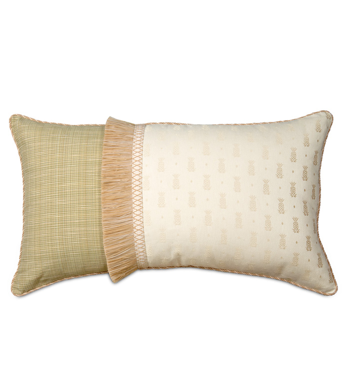Palm Shell Sham (Left)