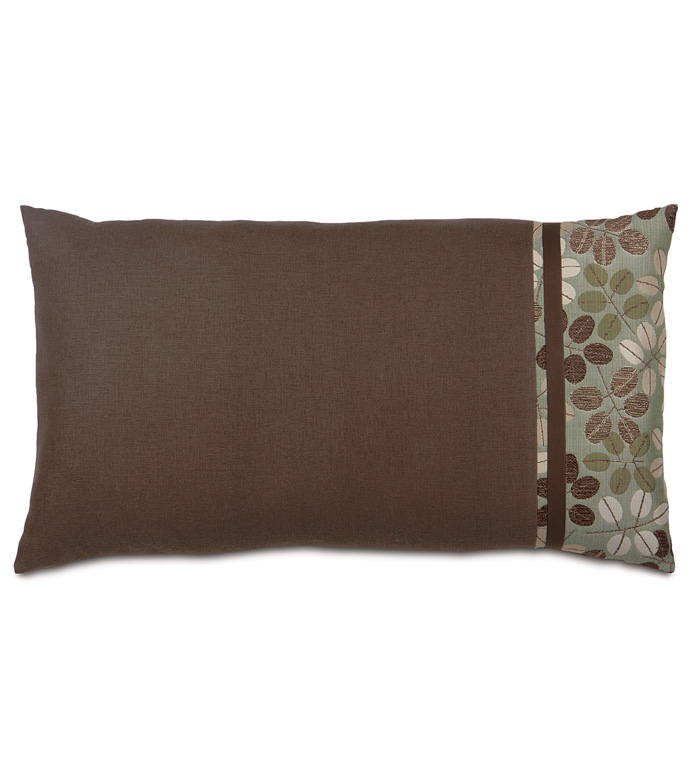 Leon Chestnut King Sham Right