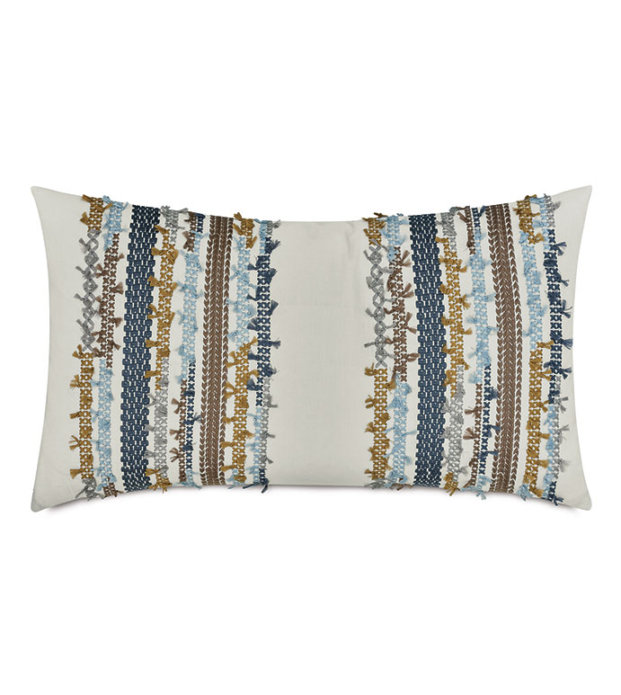DALEYZA EMBROIDERED KING SHAM RIGHT