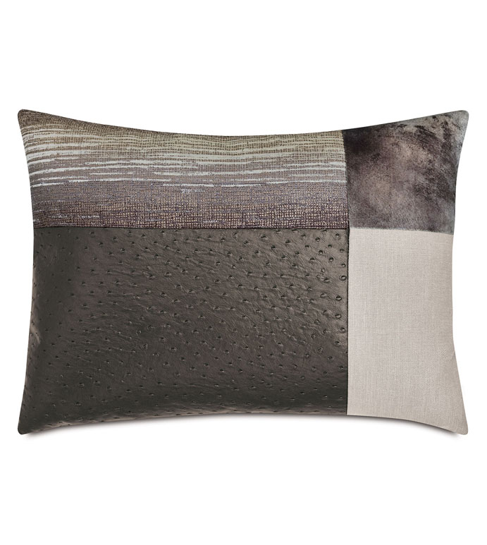 LAETITIA COLORBLOCK DECORATIVE PILLOW