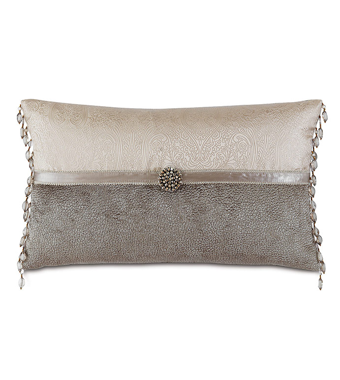Belrose Ivory With Button & Beads