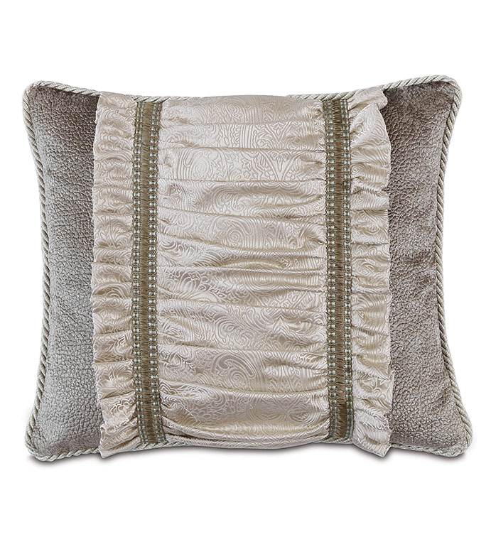 Belrose Ivory Ruched Insert