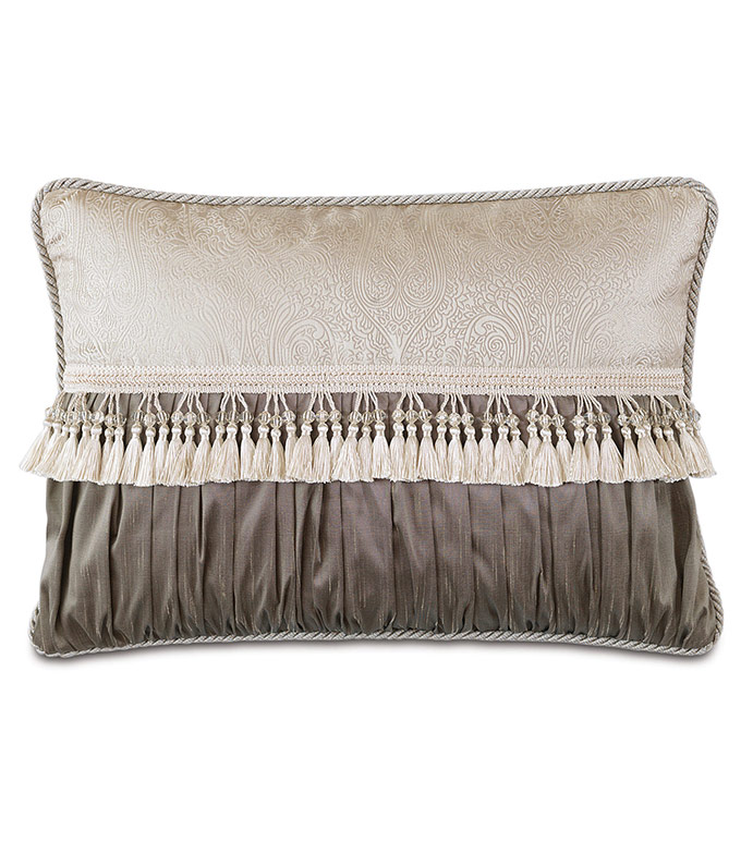 Edris Taupe Ruched Insert