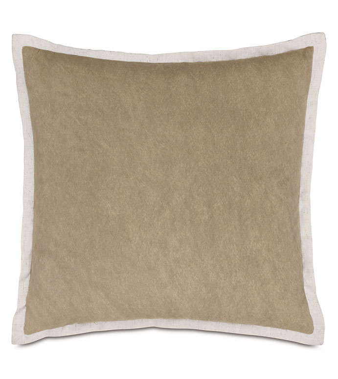 LEVI FLANGE DECORATIVE PILLOW