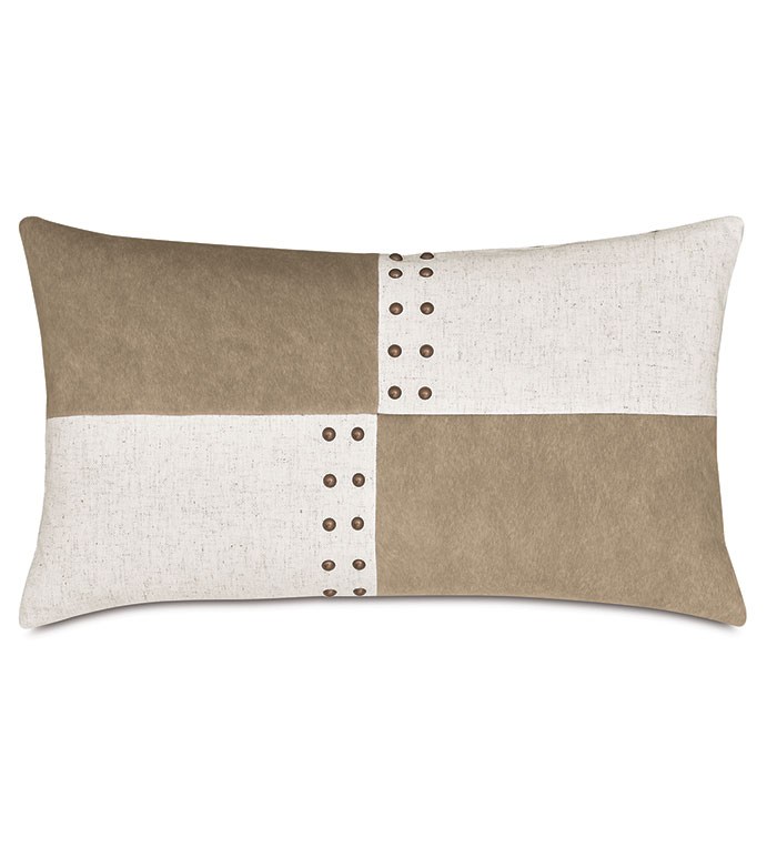 LEVI COLORBLOCK DECORATIVE PILLOW