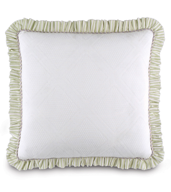 Plymouth White With Ruffle