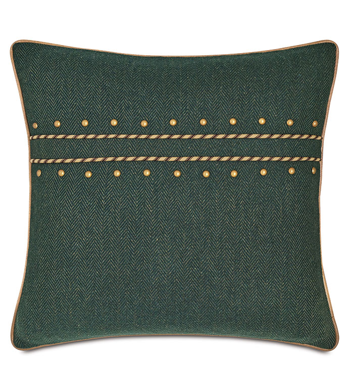 LORENZO NAILHEAD DECORATIVE PILLOW