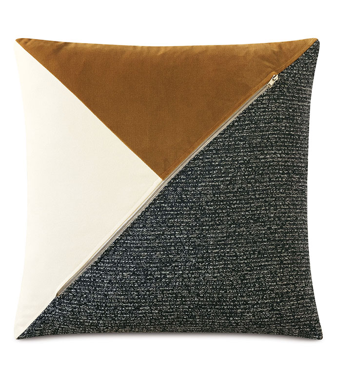 Color block pillow cover hotsell