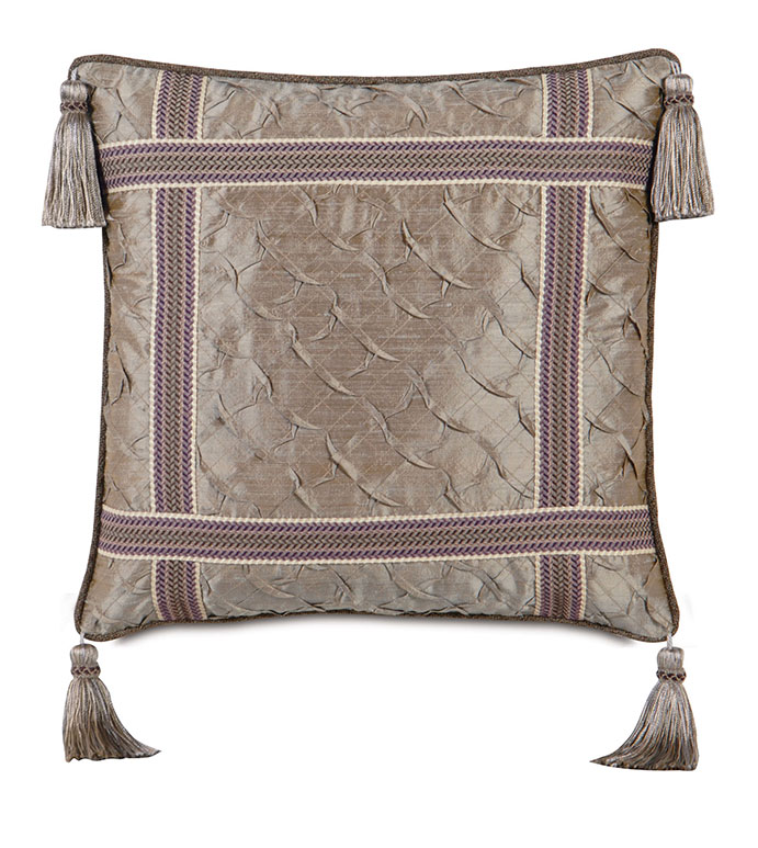 Carmo Pewter W/ Welt & Tassels