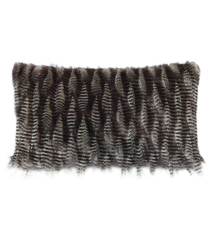 Maddox Faux Fur Decorative Pillow