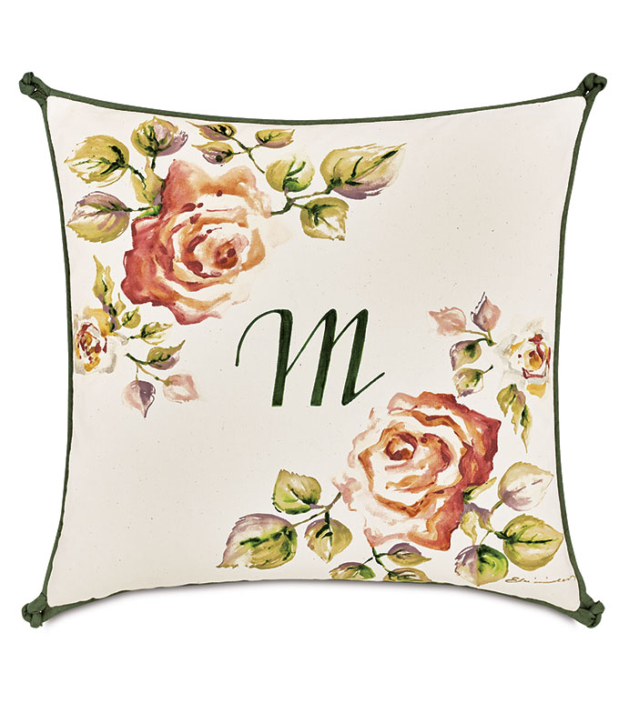 MANDERLEY TURKISH KNOTS DECORATIVE PILLOW