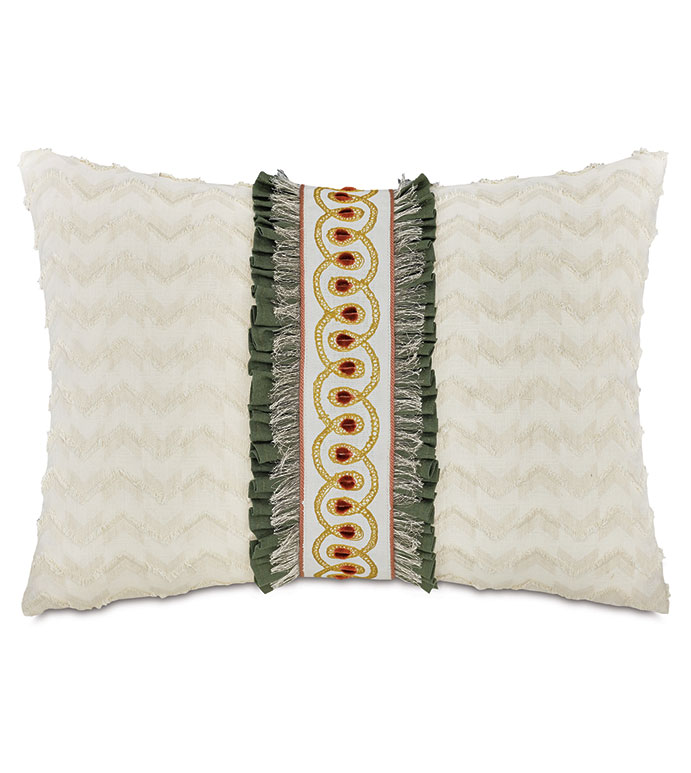 MANDERLEY FRINGE DECORATIVE PILLOW