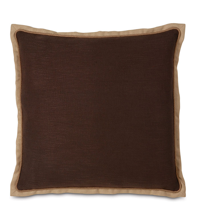 Haberdash Chestnut Euro Sham
