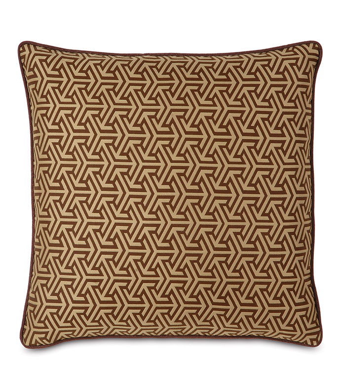 Mondrian Earth Extra Euro Sham