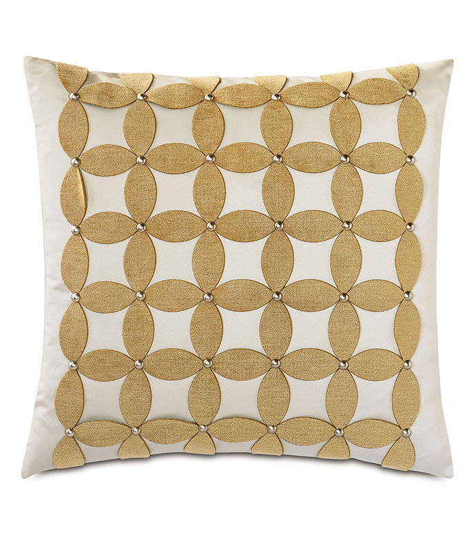 Marceau Applique Decorative Pillow