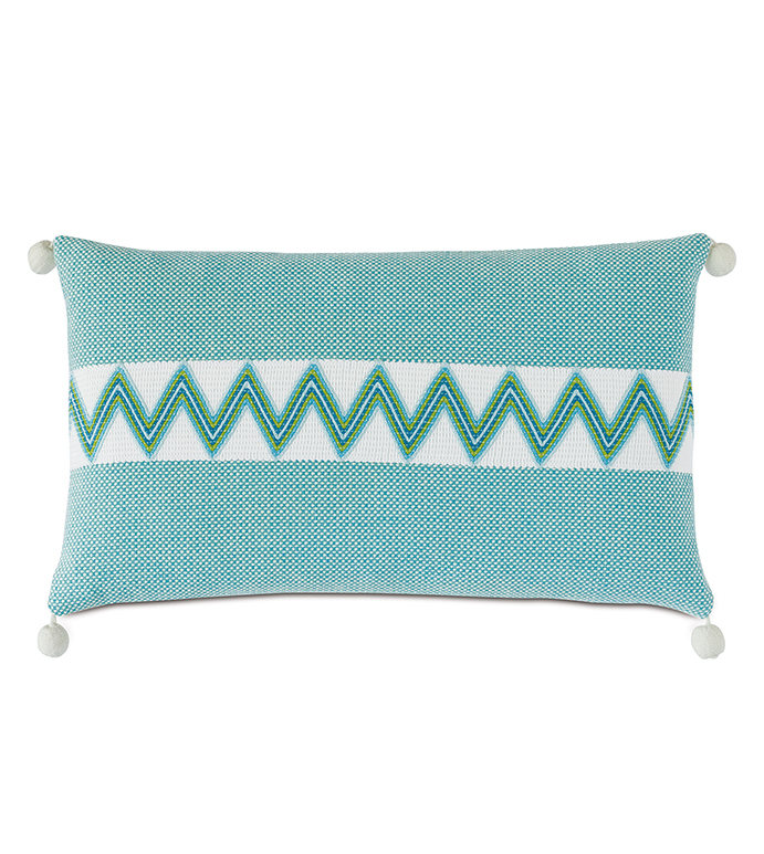 Namale Ball Trim Decorative Pillow