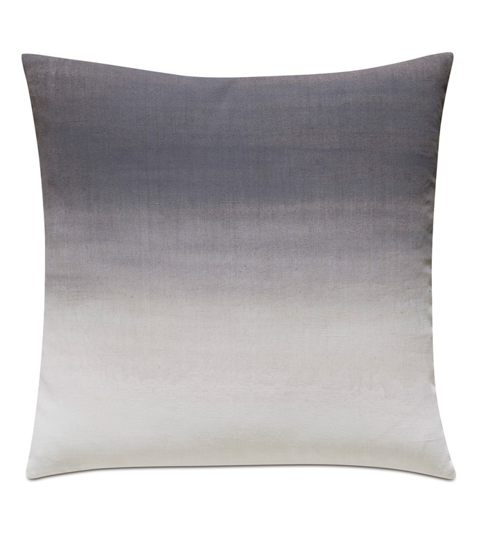 Naomi Ombre Hand Painted Accent Pillow In Purple