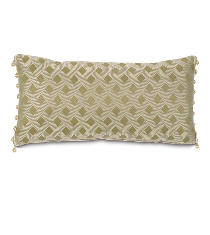 Turin Aloe With Beaded Trim