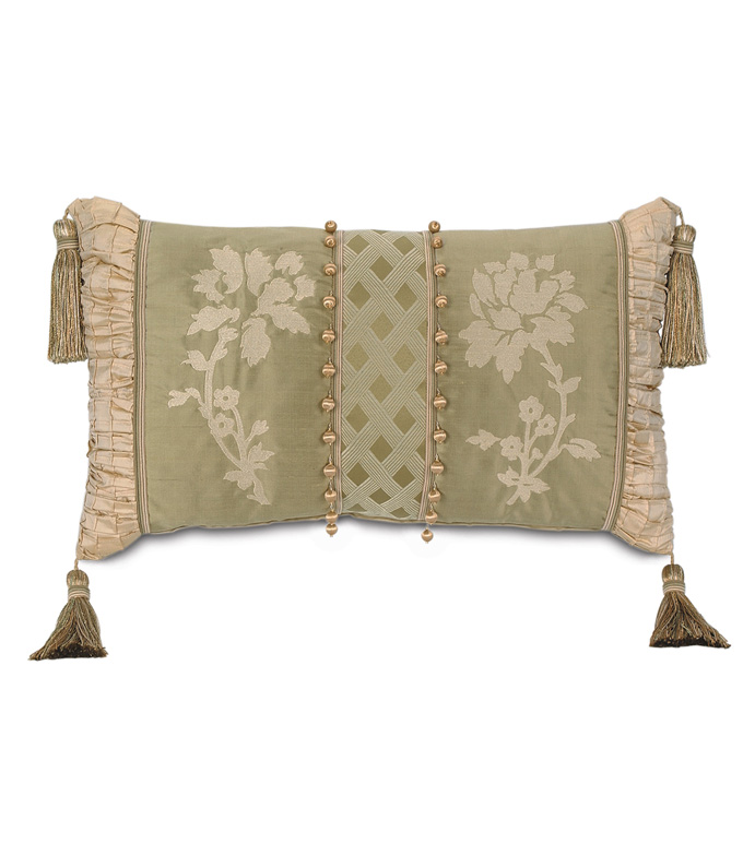 Embroidered Inserts Serico Sage