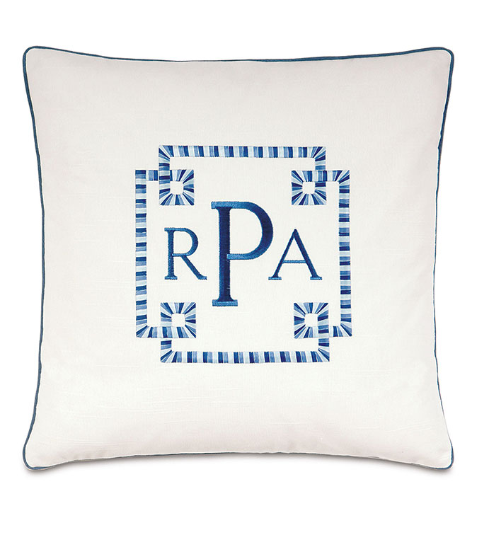 Baldwin White With Monogram