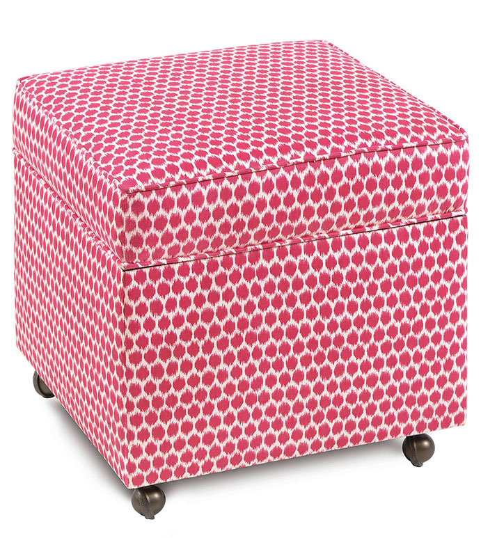Ginny Sorbet Storage Box Ottoman
