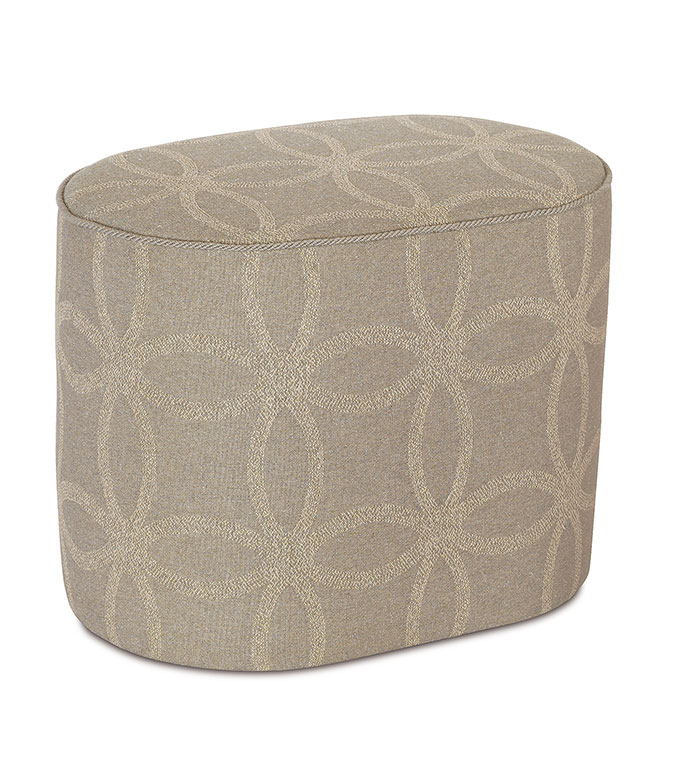 Silas Oval Ottoman