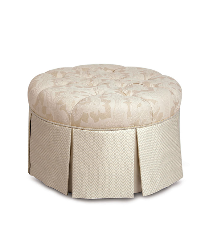 Brookfield Round Ottoman