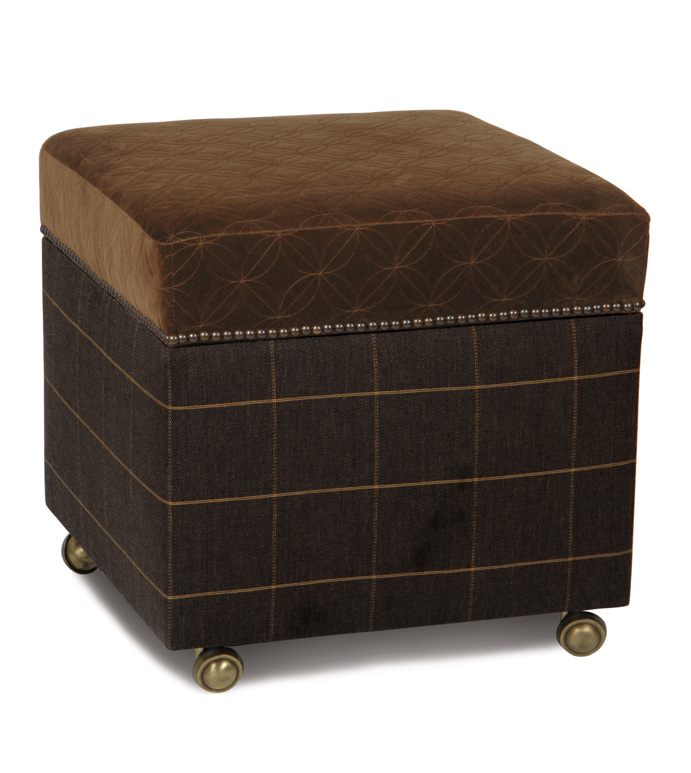 Stowe Storage Boxed Ottoman