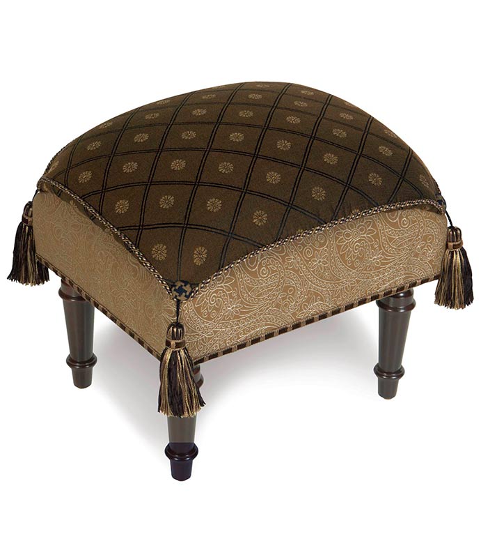 Birkdale Chocolate Pillow Top Stool