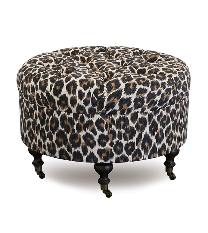 Bagira Caster Ottoman