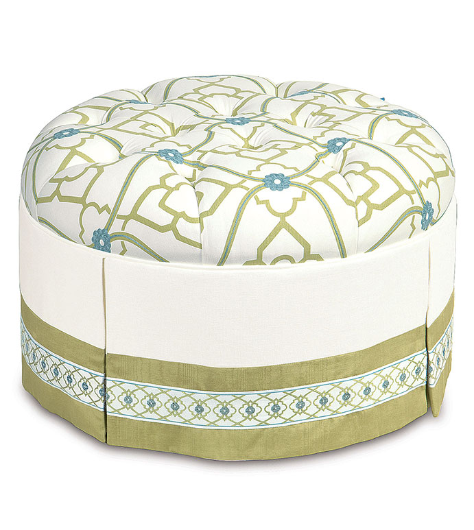 Bradshaw Round Ottoman