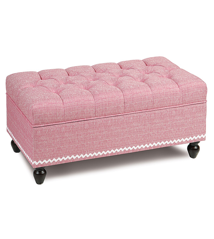Kedzie Rose Storage Chest