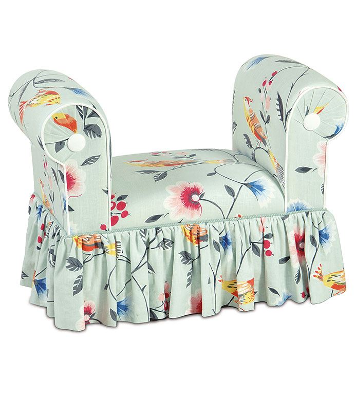 Gwyneth Roll Arm Bench