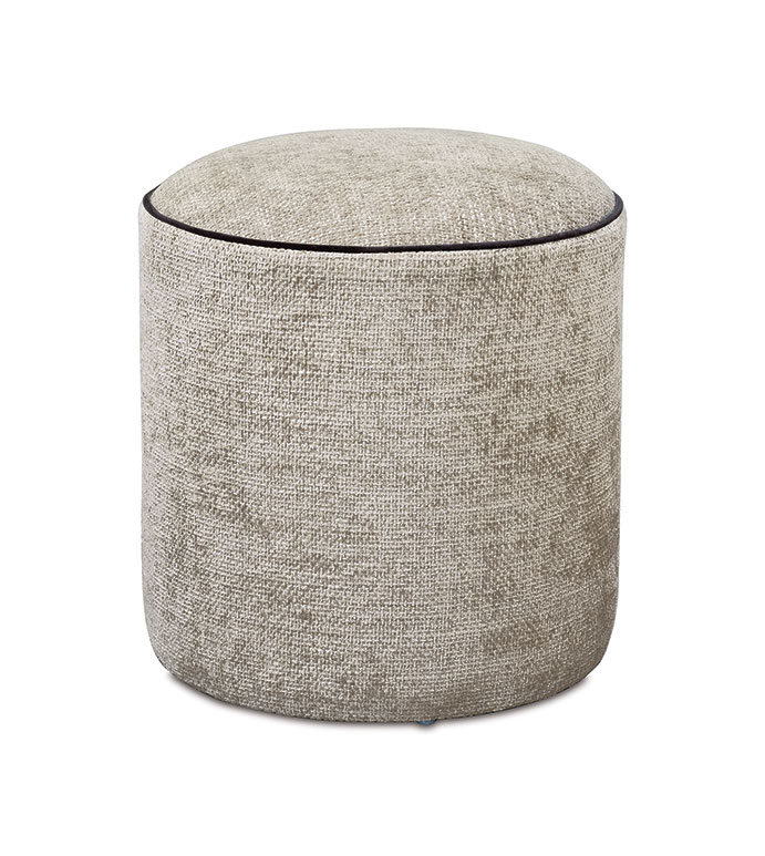 Alma Textured Ottoman