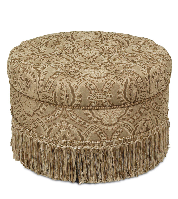 Nottingham Round Ottoman