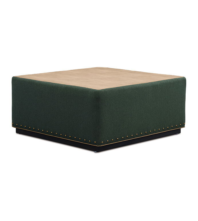 LORENZO COLORBLOCK OTTOMAN
