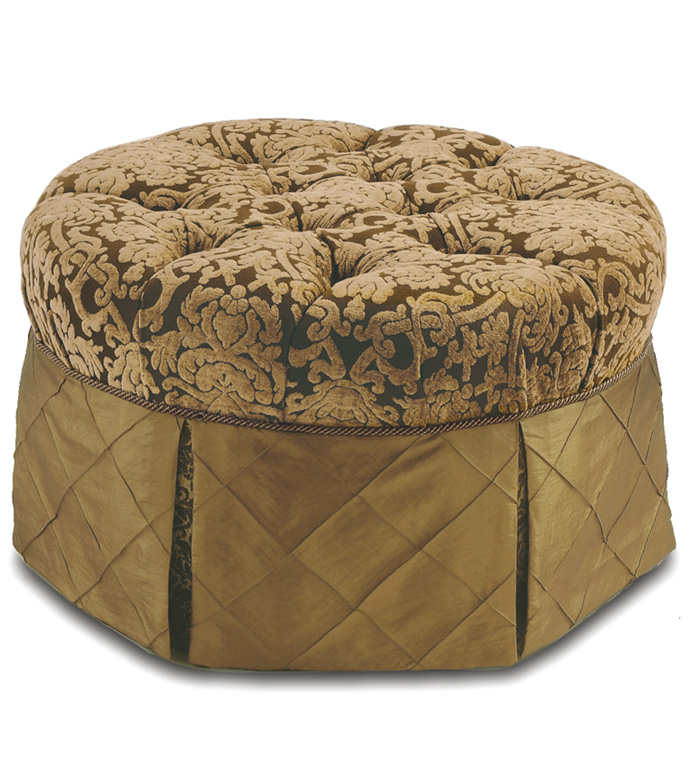 Whitaker Round Ottoman