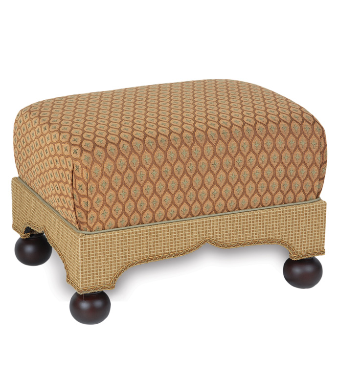 Roycroft Maple Large Ottoman