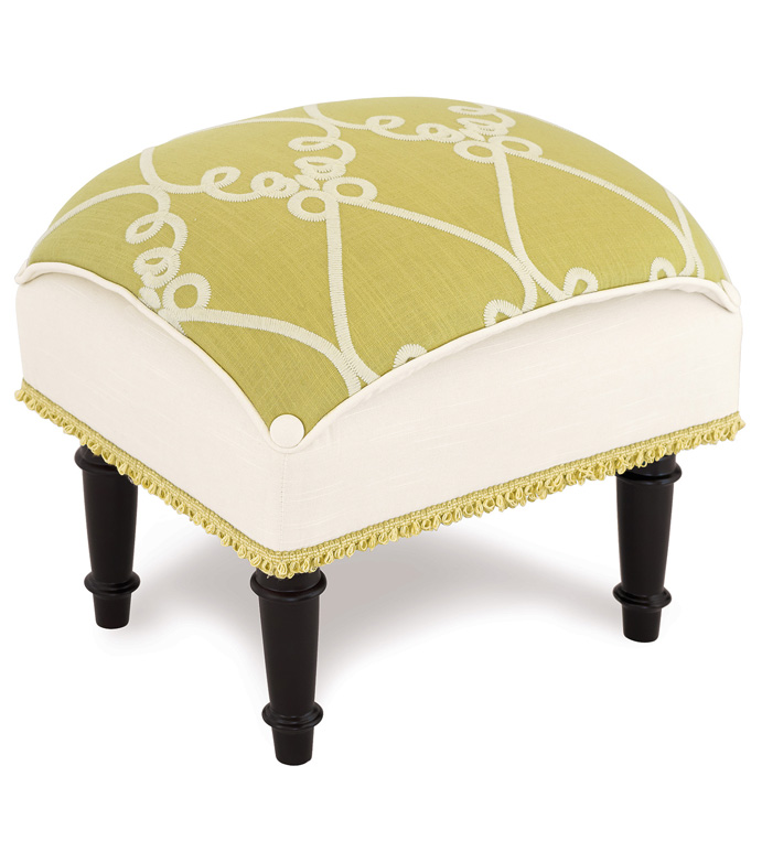 Etta Lime Pillow Top Stool