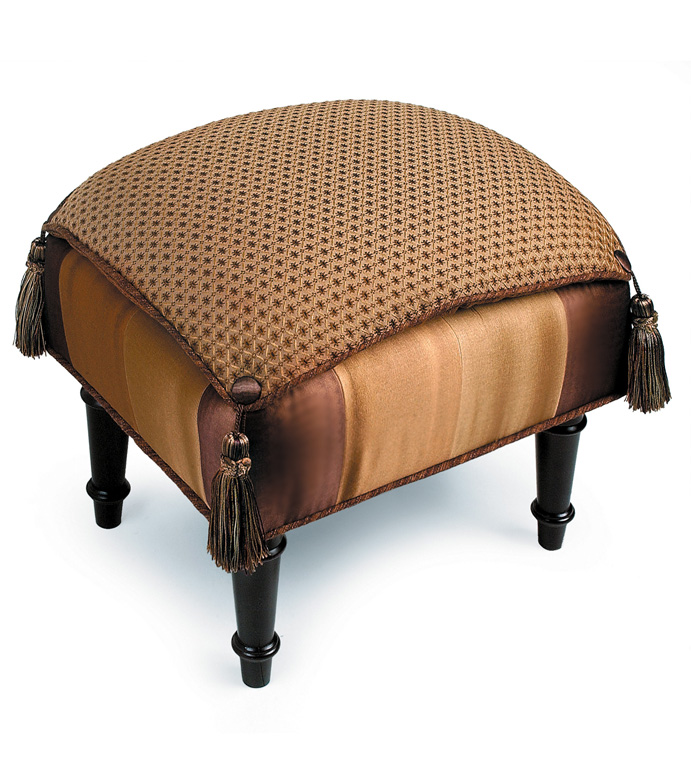 Devina Bronze Pillow Top Stool
