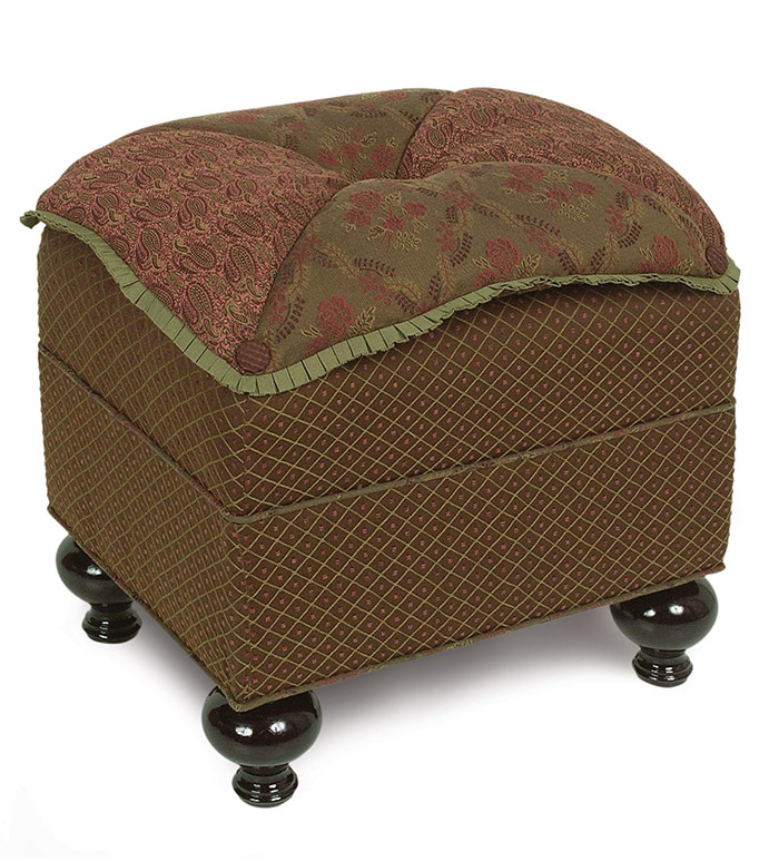 Amelie Pillow Top Ottoman